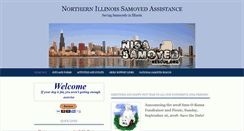 Desktop Screenshot of nisasamoyedrescue.org